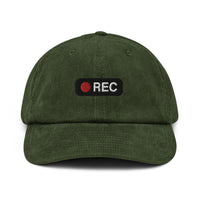 Casquette en velours côtelé - REC