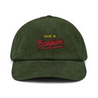 Casquette en velours côtelé - MADE IN BELGIUM WITH LOVE