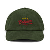 Casquette en velours côtelé - MADE IN BELGIUM WITH LOVE
