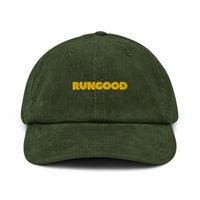 Casquette Poker en velours côtelé - "RUNGOOD"