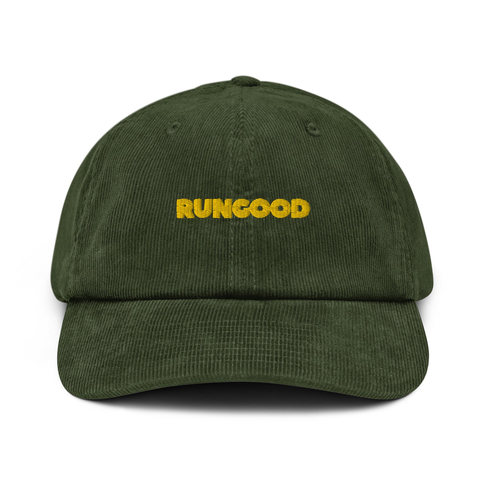 Casquette Poker en velours côtelé - "RUNGOOD"