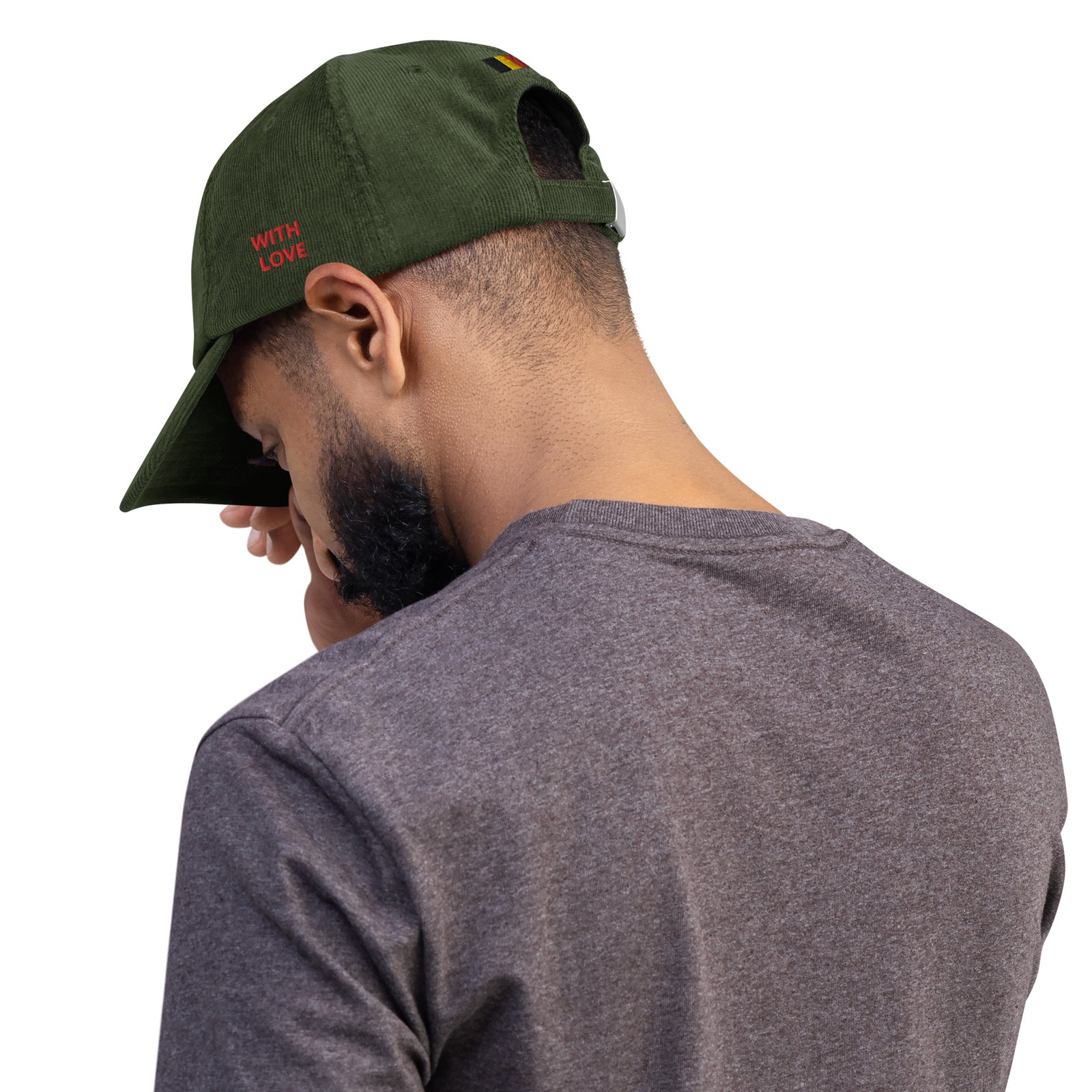 Casquette en velours côtelé - MADE IN BELGIUM WITH LOVE