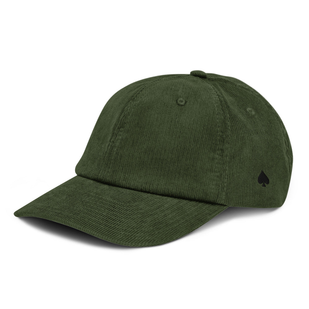 Casquette Poker Velours Brodée « As de Pic » – Broderie Côté
