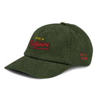 Casquette en velours côtelé - MADE IN BELGIUM WITH LOVE