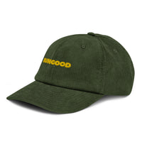 Casquette Poker en velours côtelé - "RUNGOOD"