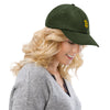 Casquette en velours côtelé brodée - BITCOIN