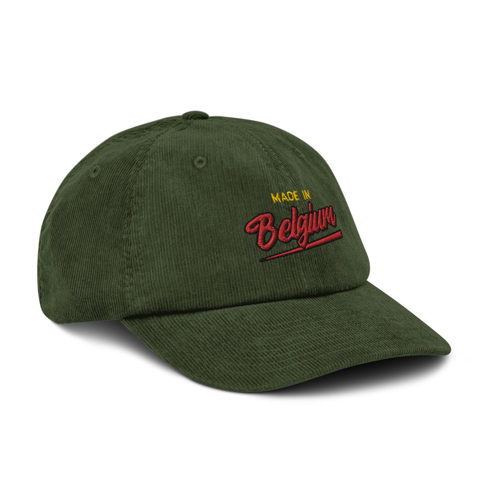 Casquette en velours côtelé - MADE IN BELGIUM WITH LOVE