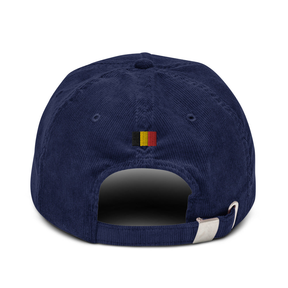 Casquette Belge en velours - "SUPERBIEAU"