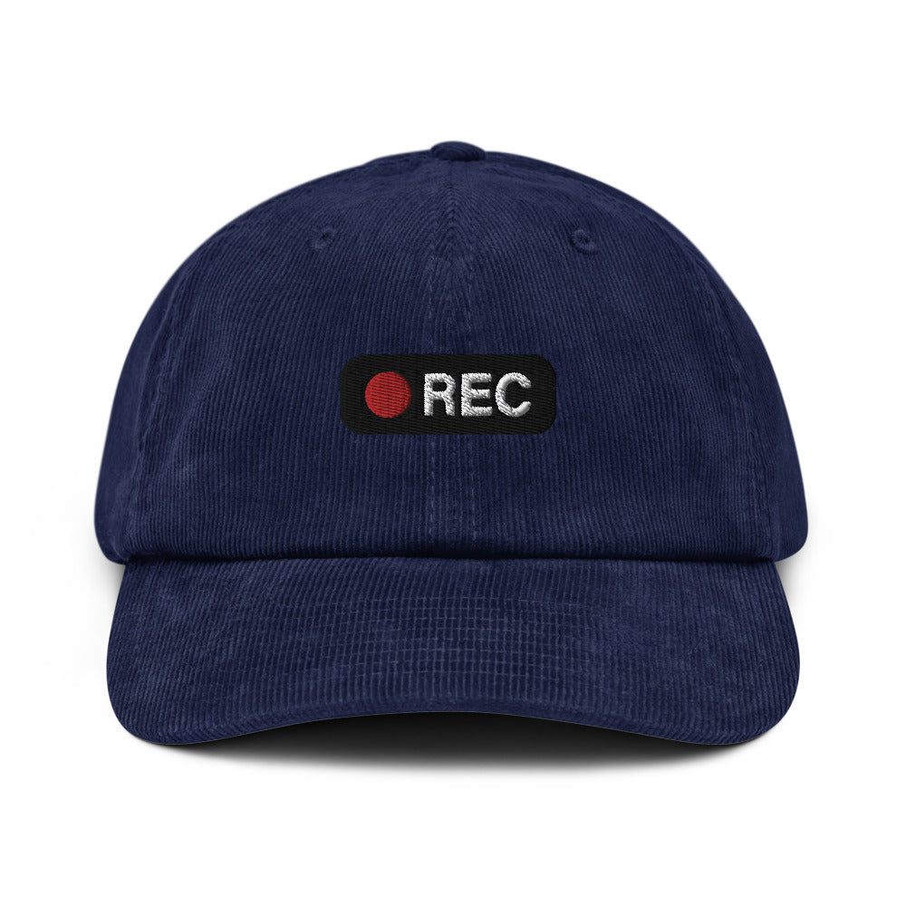 Casquette en velours côtelé - REC