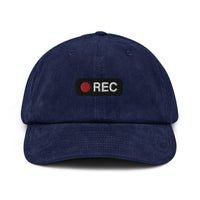 Casquette en velours côtelé - REC
