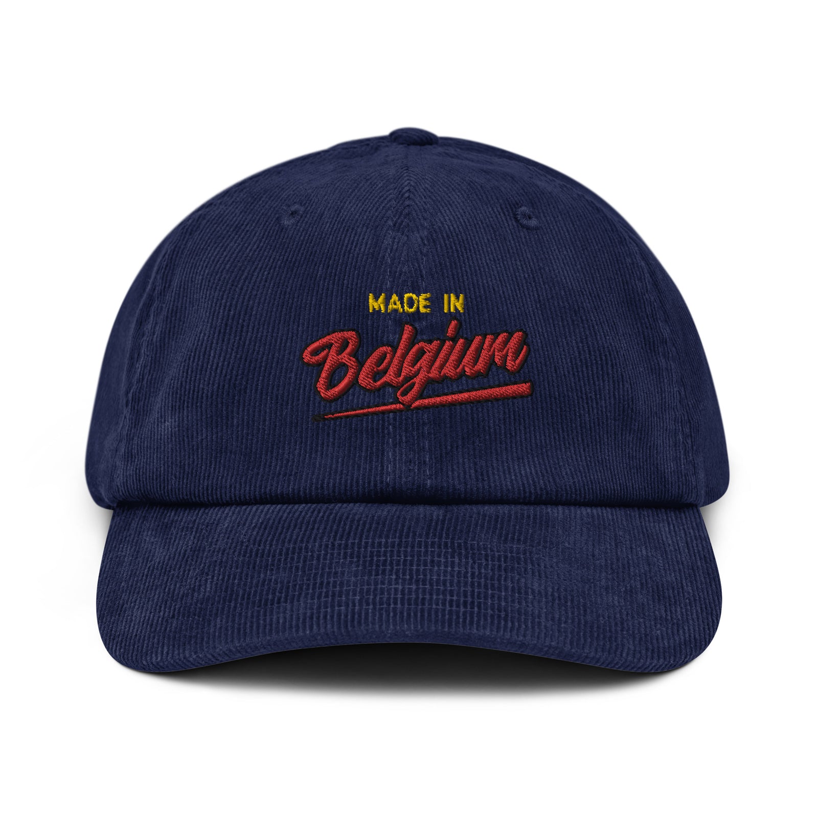 Casquette en velours côtelé - MADE IN BELGIUM WITH LOVE