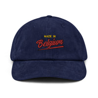 Casquette en velours côtelé - MADE IN BELGIUM WITH LOVE