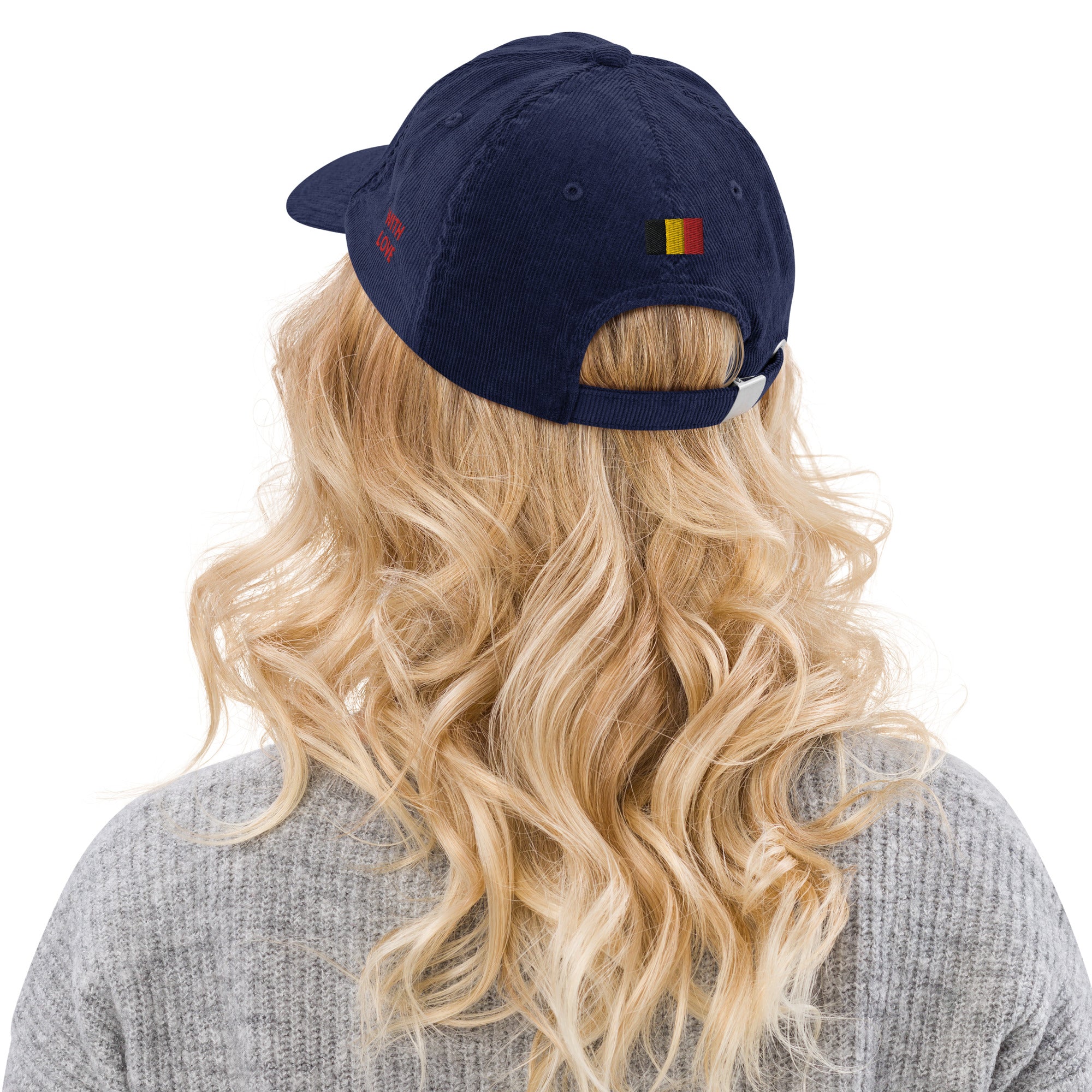Casquette en velours côtelé - MADE IN BELGIUM WITH LOVE