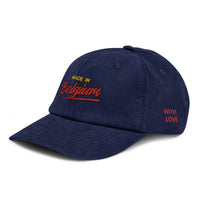 Casquette en velours côtelé - MADE IN BELGIUM WITH LOVE