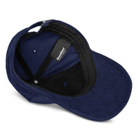 Casquette Poker Velours « As de Pic » Blanc – Broderie Côté