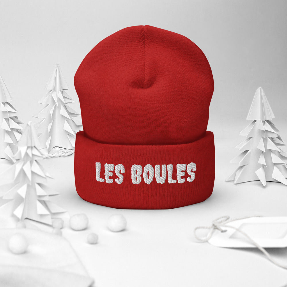 Bonnet de Noël - LES BOULES