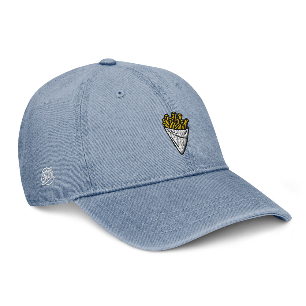 Casquette Belge en Jean « La Frite »