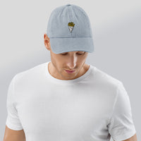 Casquette Belge en Jean « La Frite »