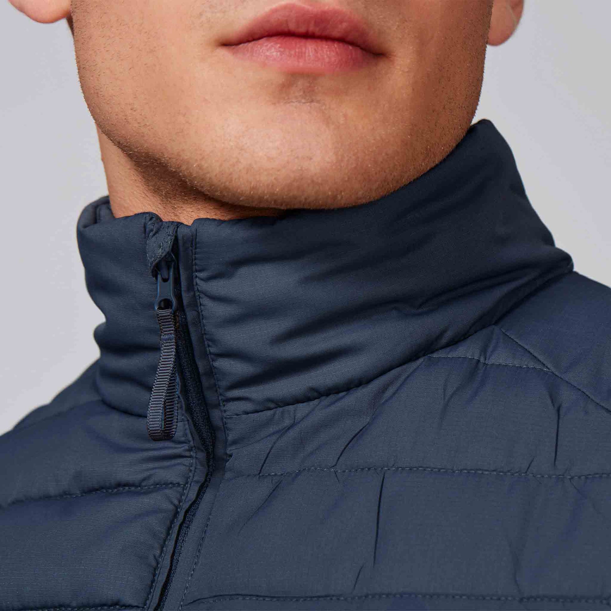 Veste Doudoune Sans Manches brodée - "DAD"