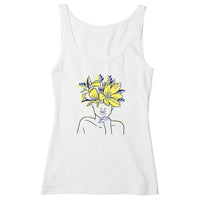 Débardeur femme - Woman flower art