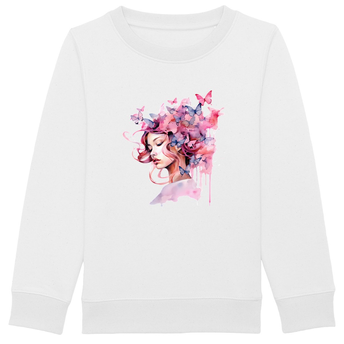 Pull enfant - Woman butterfly