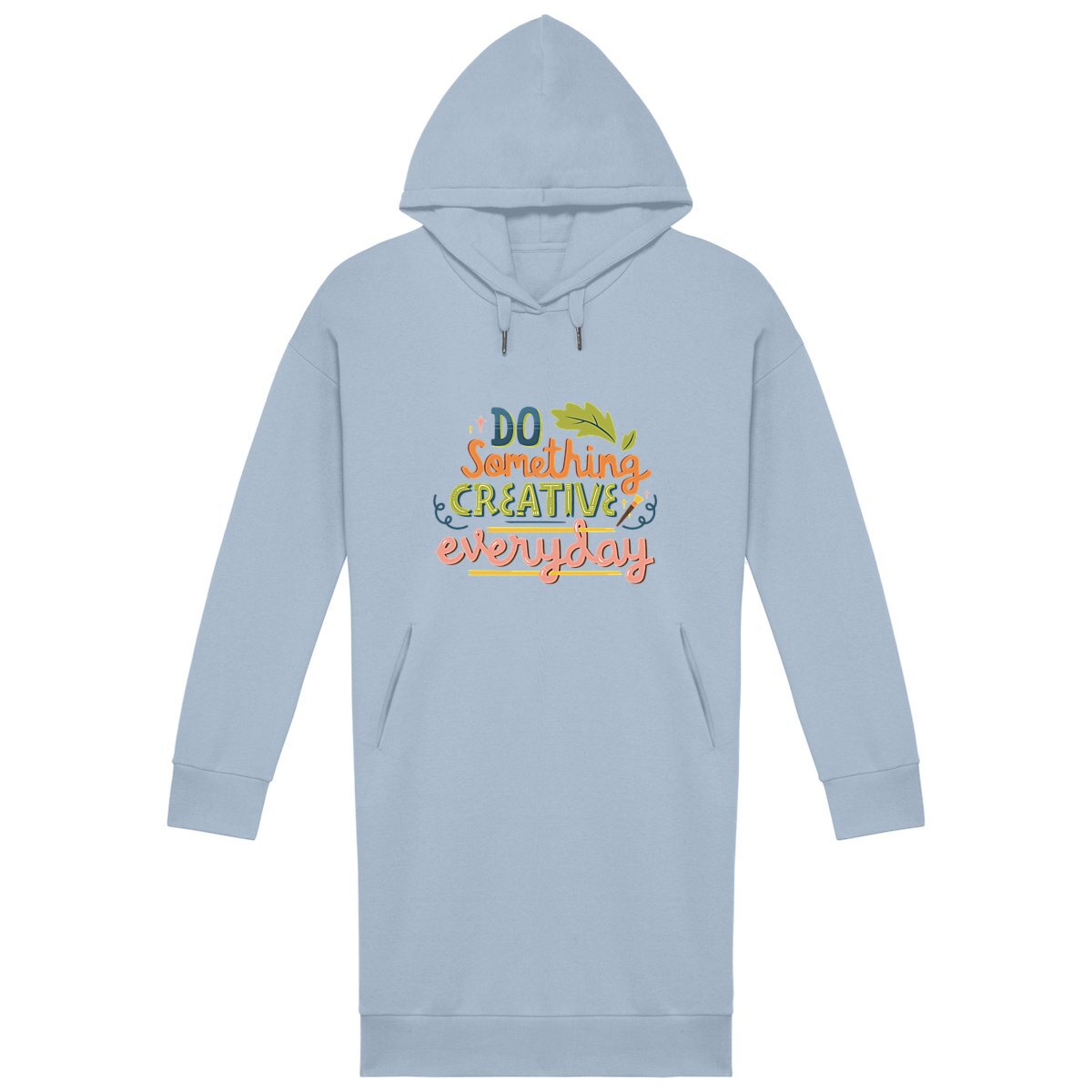 Robe à capuche - DO SOMETHING CREATIVE EVERY DAY