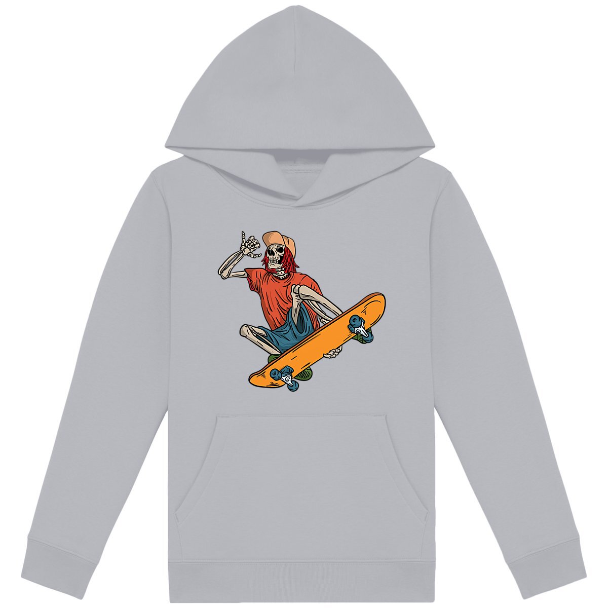 Pull à capuche enfant - Skull Skateboard gang