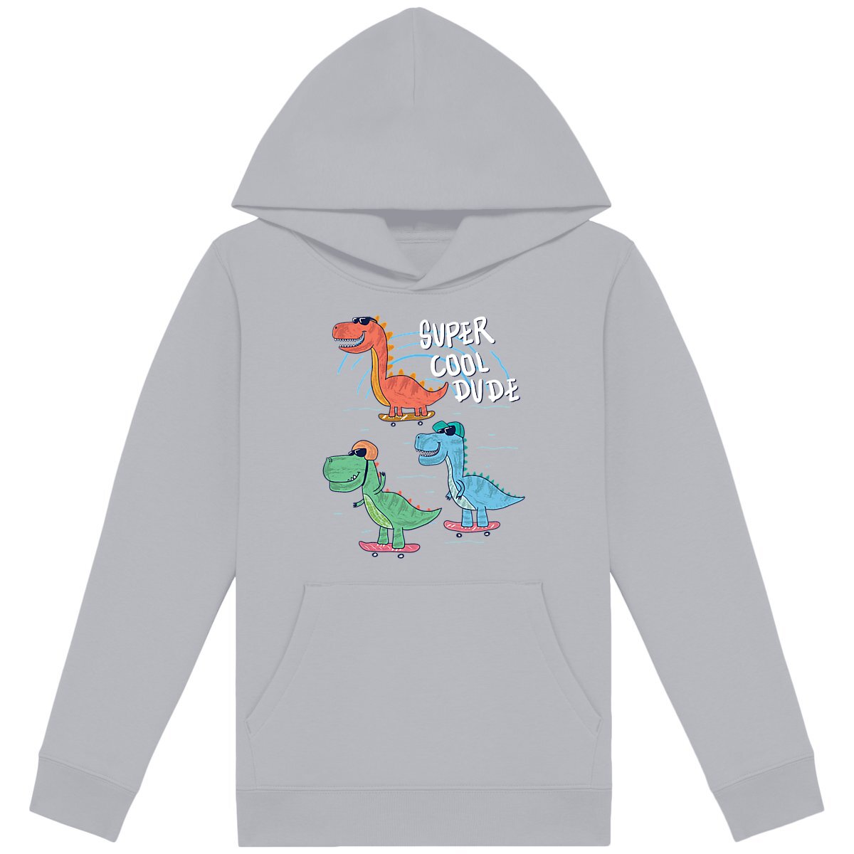 Pull à capuche - Dino cool