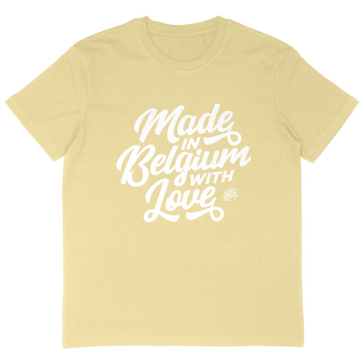 t-shirt oversize fabriqué en belgique