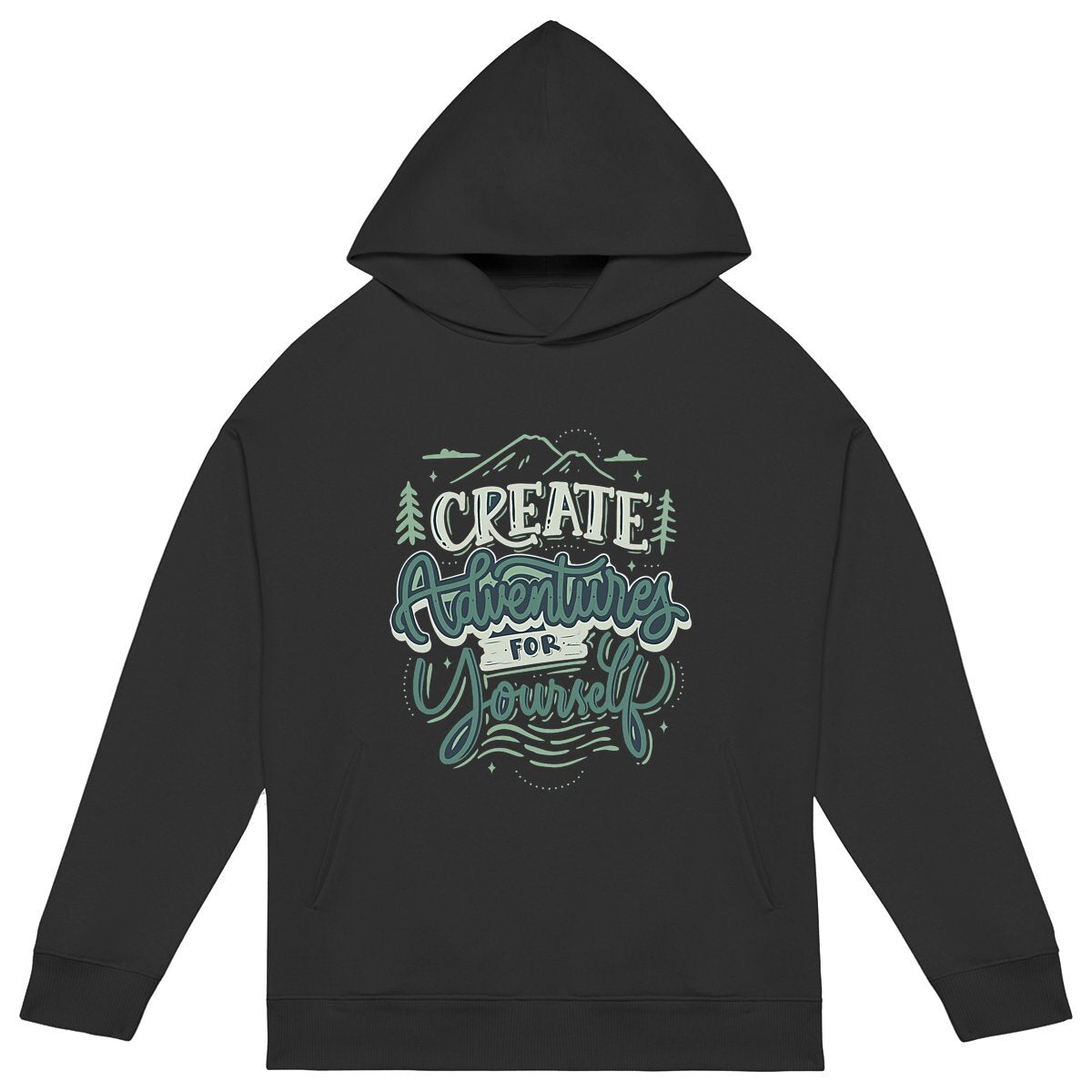 Pull à capuche OVERSIZE - ADVENTURES