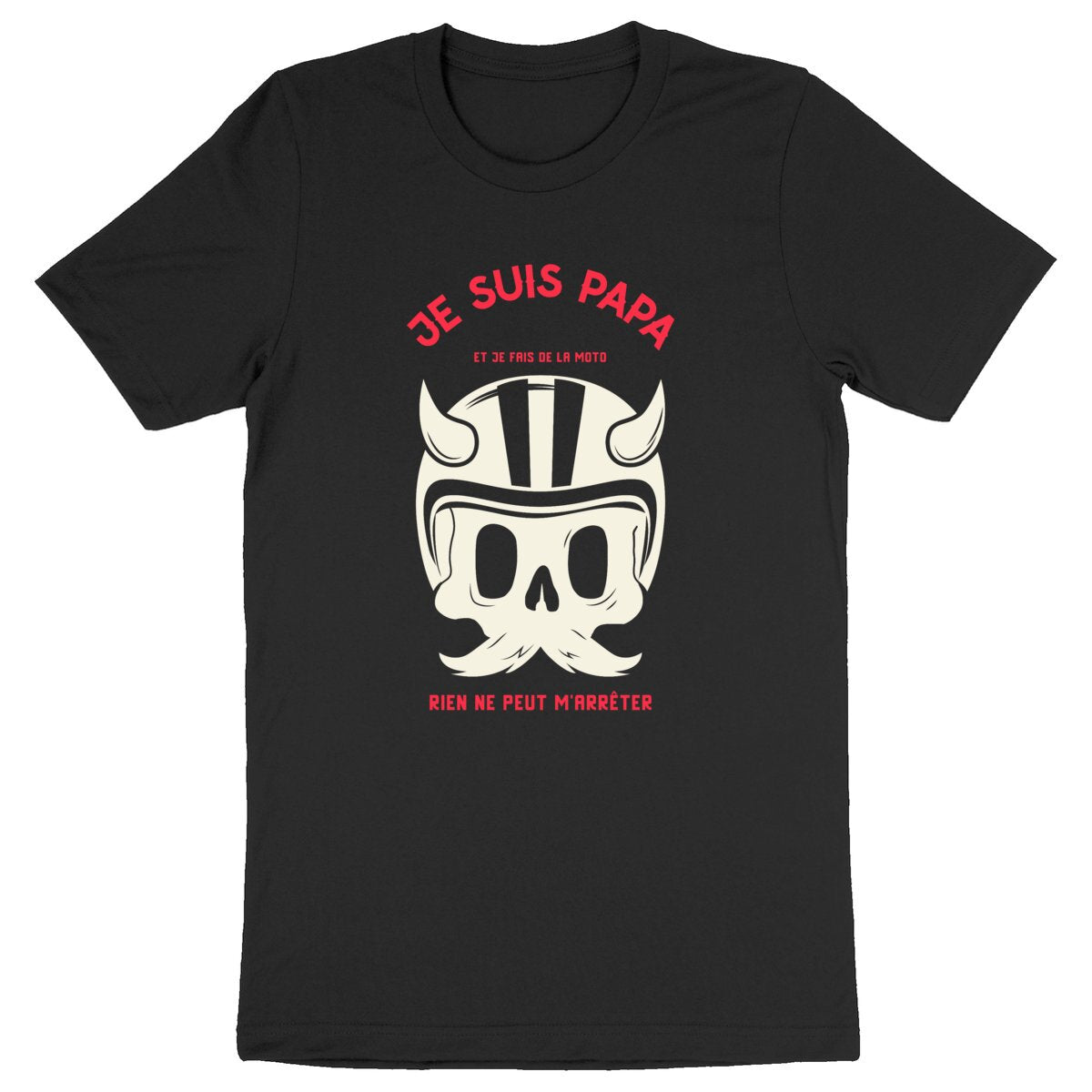 T-shirt - "Je suis papa et je fais de la moto"