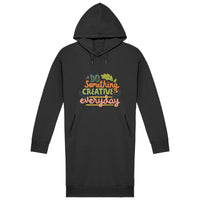 Robe à capuche - DO SOMETHING CREATIVE EVERY DAY