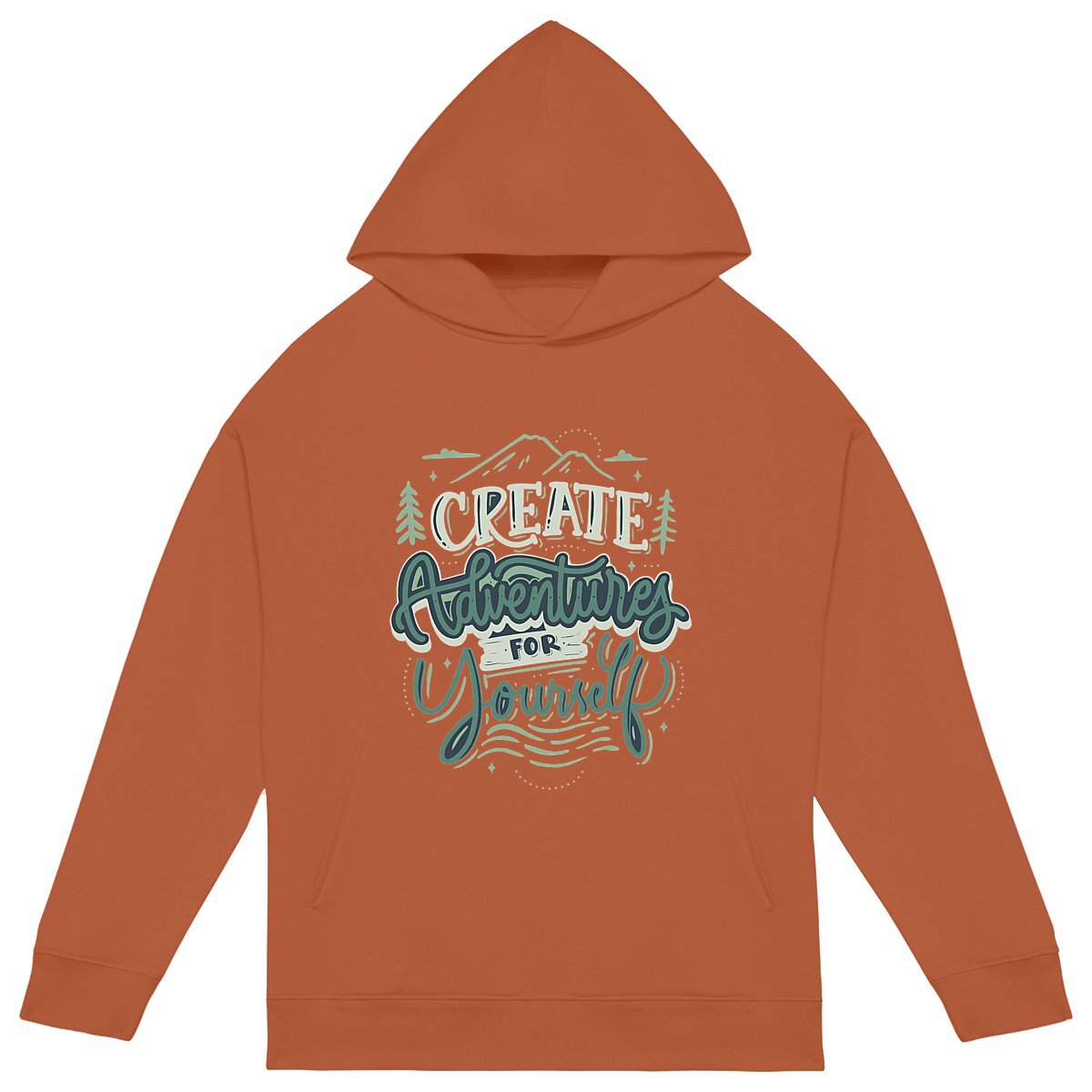 Pull à capuche OVERSIZE - ADVENTURES