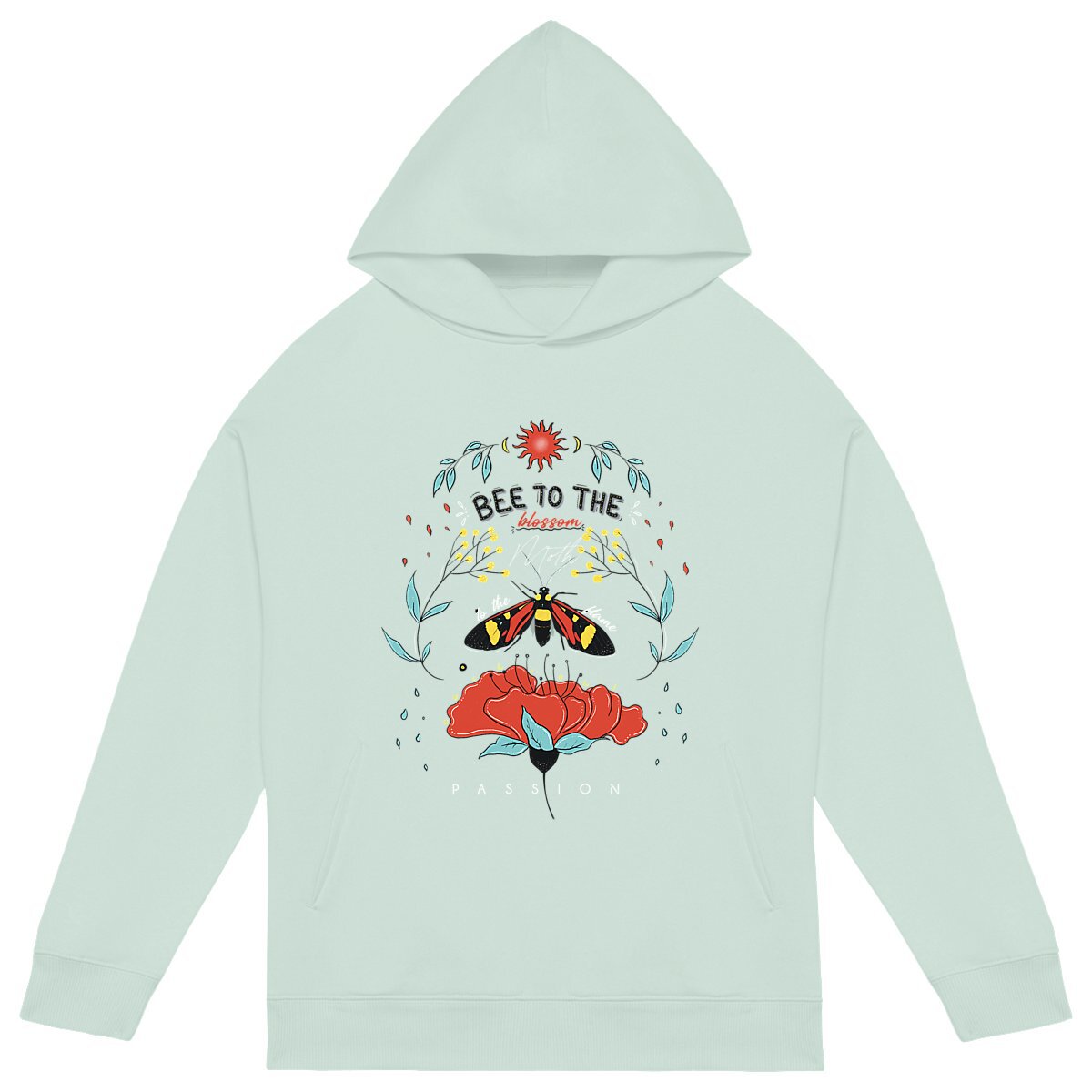 Pull à capuche OVERSIZE - PASSION