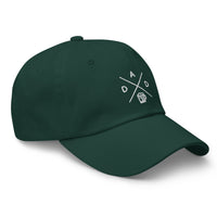Casquette baseball dad noir vue de trois quarts CHT'M Boutique