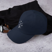 Casquette baseball dad noir CHT'M Boutique