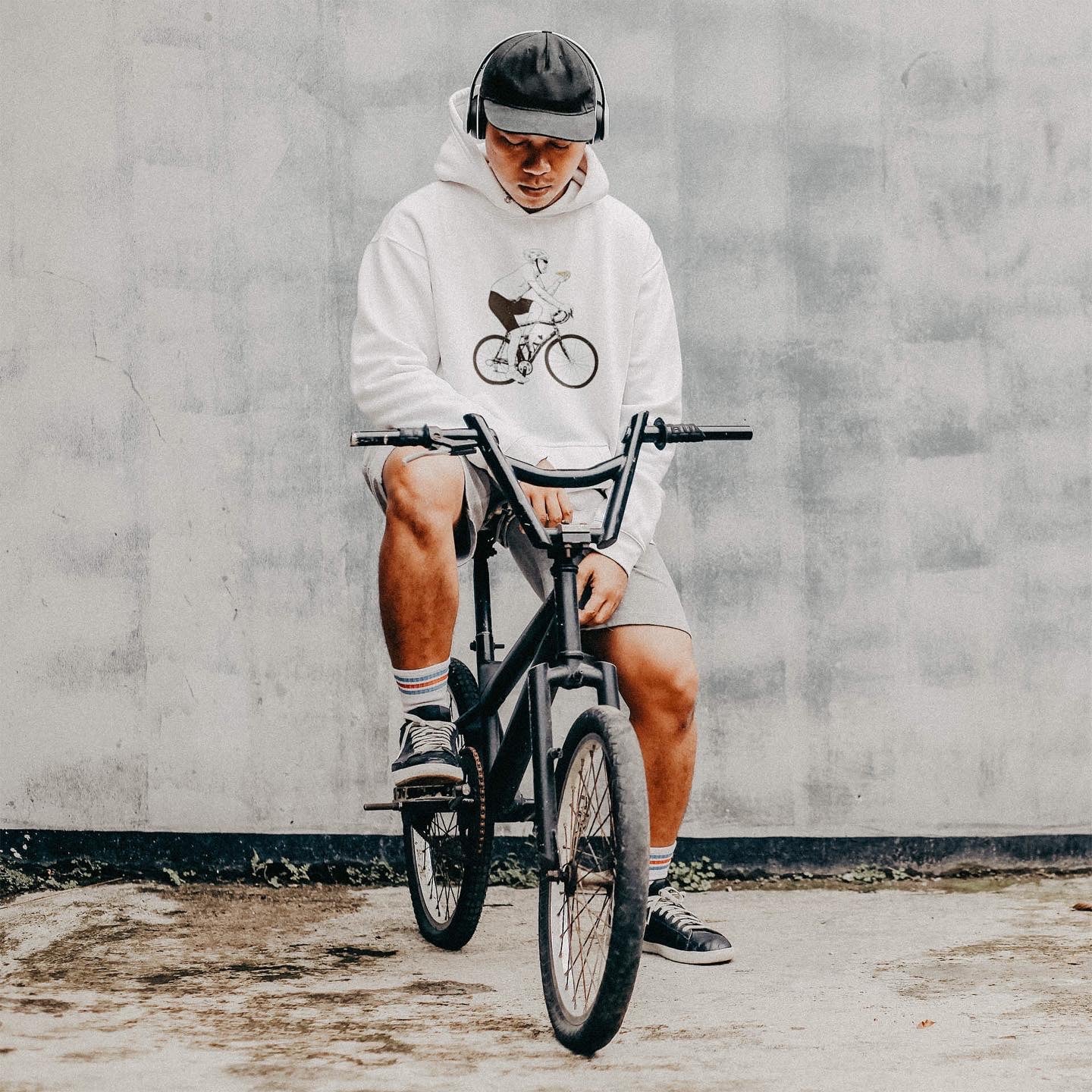 Pull à capuche - Bike lover