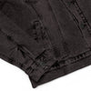 Veste sherpa en jean unisexe - "DAD"