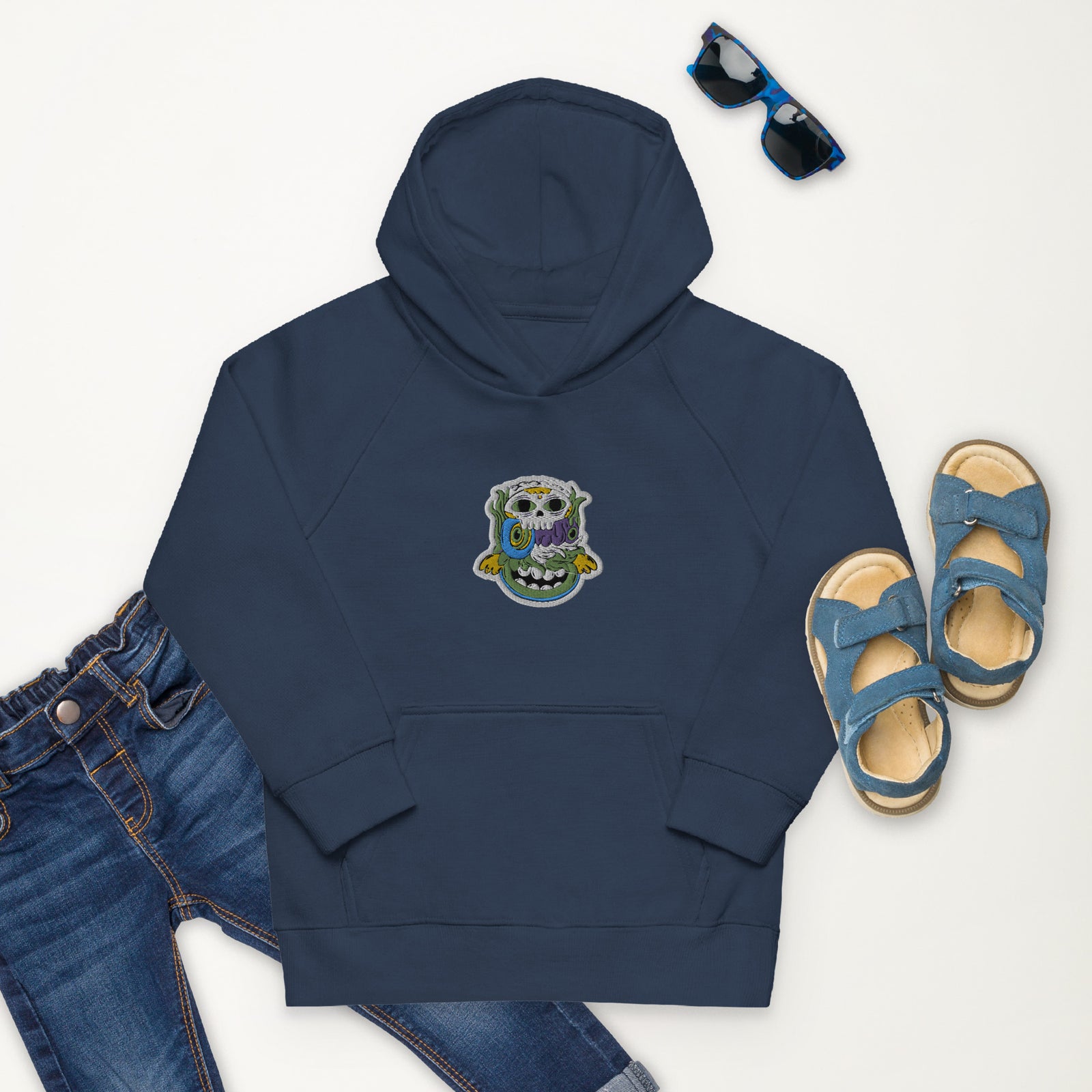 Sweat à capuche écologique pour enfants