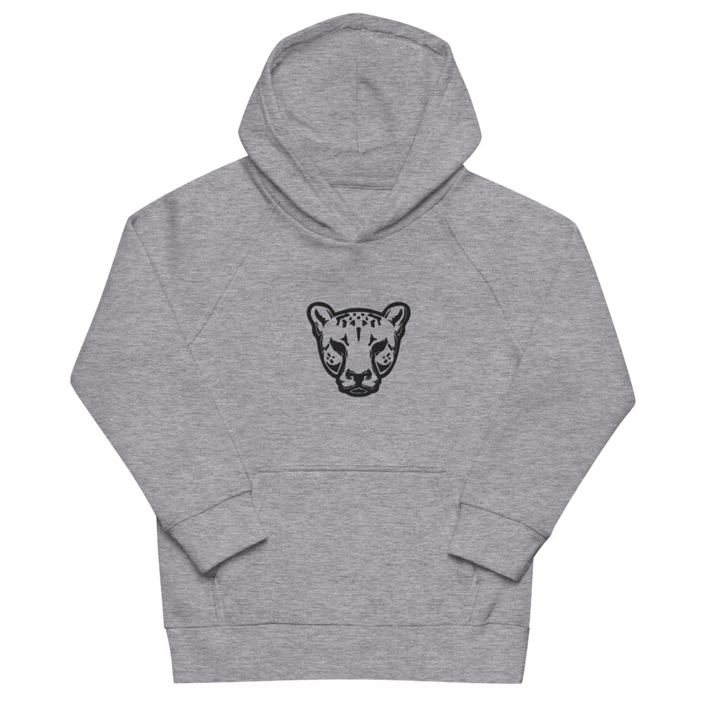 Pull à capuche enfant brodé - Léopard