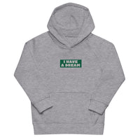 Pull à capuche enfant brodé - I HAVE A DREAM