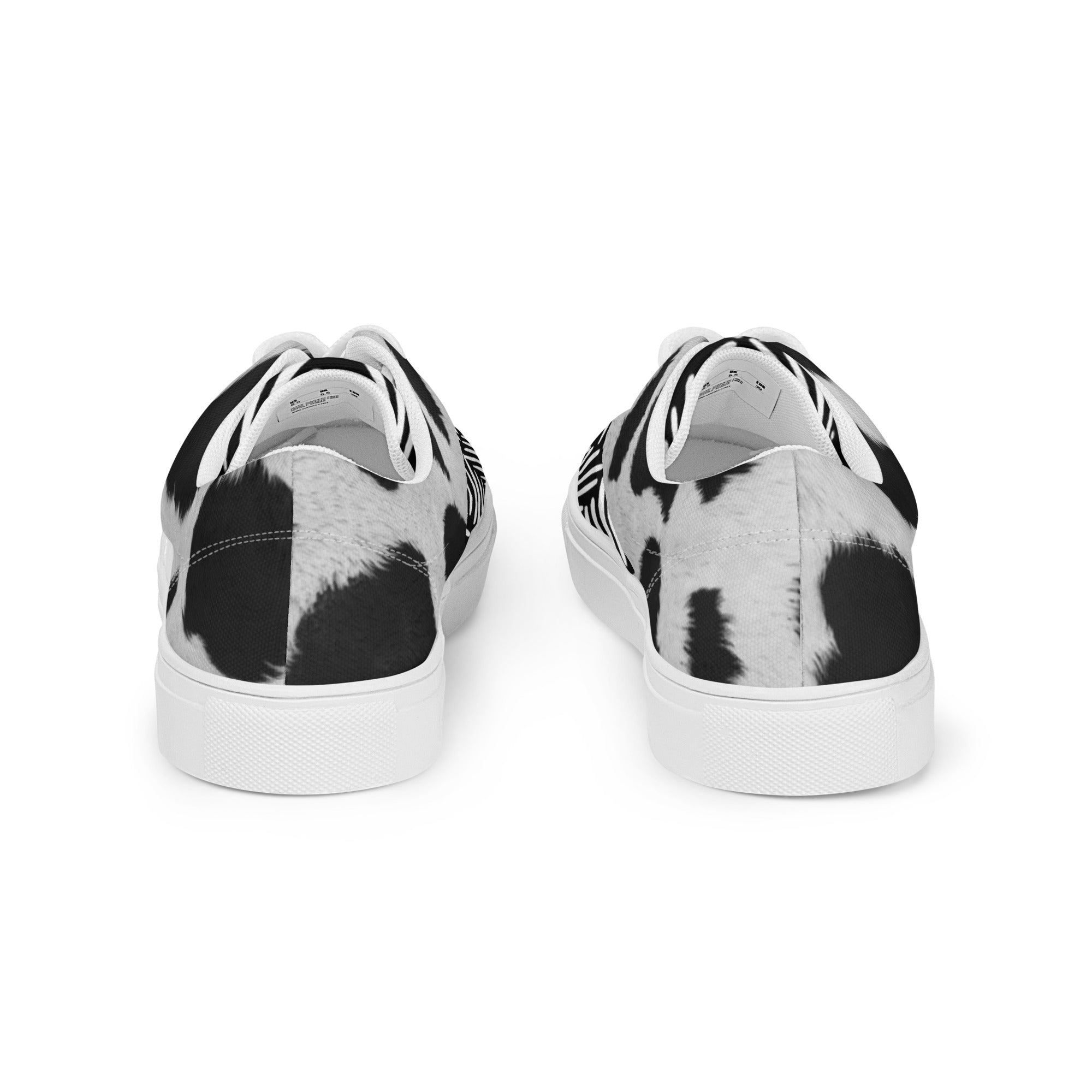 Tennis en toile avec lacets homme