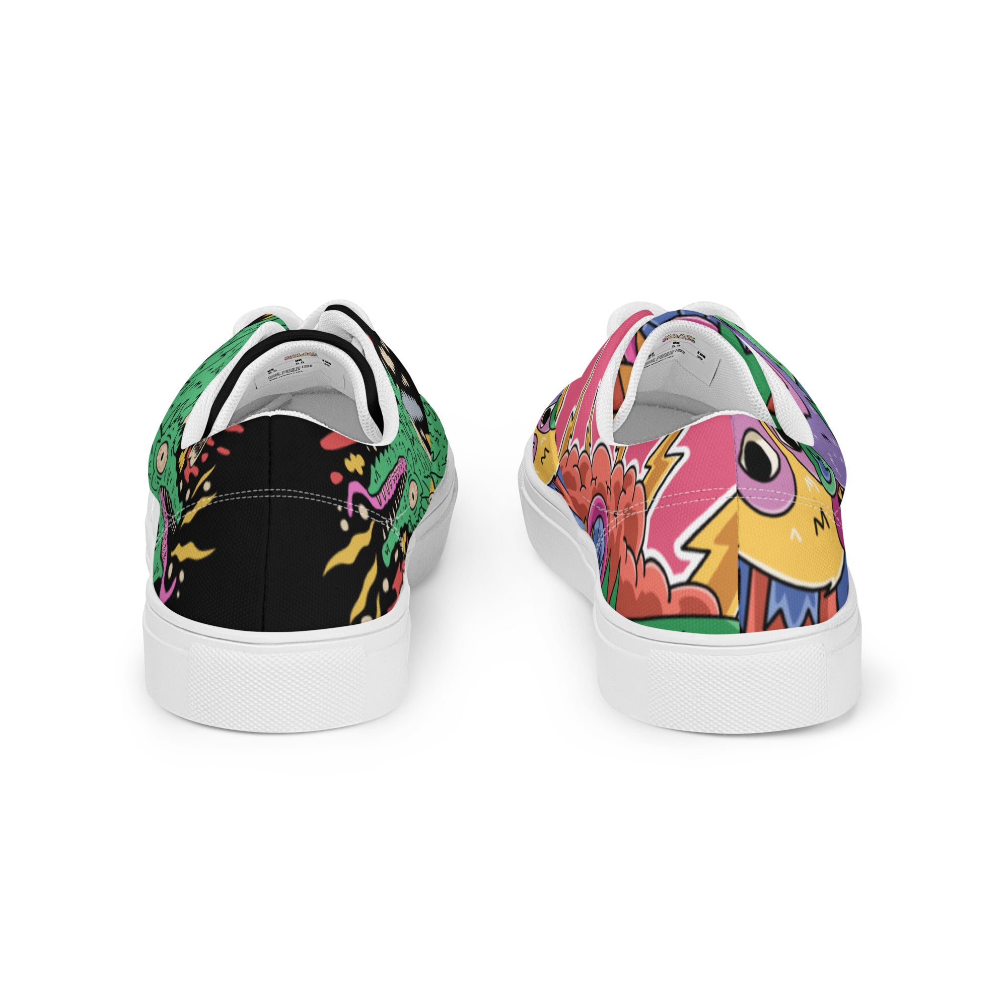 Tennis en toile avec lacets homme