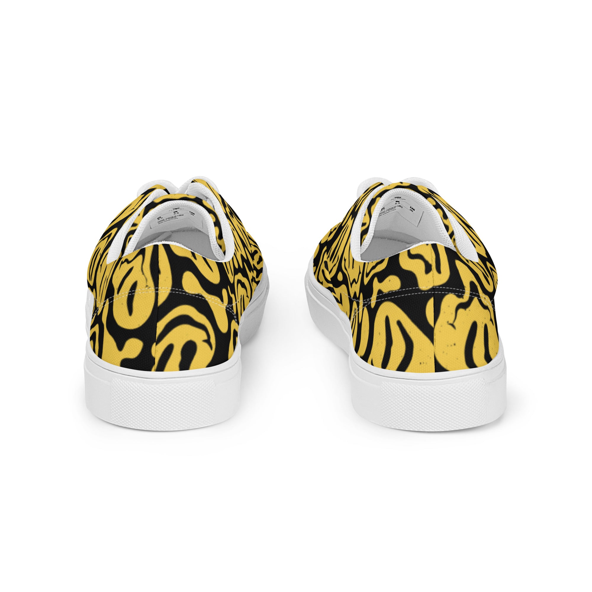 Tennis en toile avec lacets homme