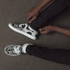 Tennis en toile avec lacets homme