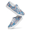 Tennis en toile avec lacets homme