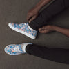 Tennis en toile avec lacets homme