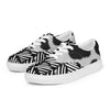 Tennis en toile avec lacets homme