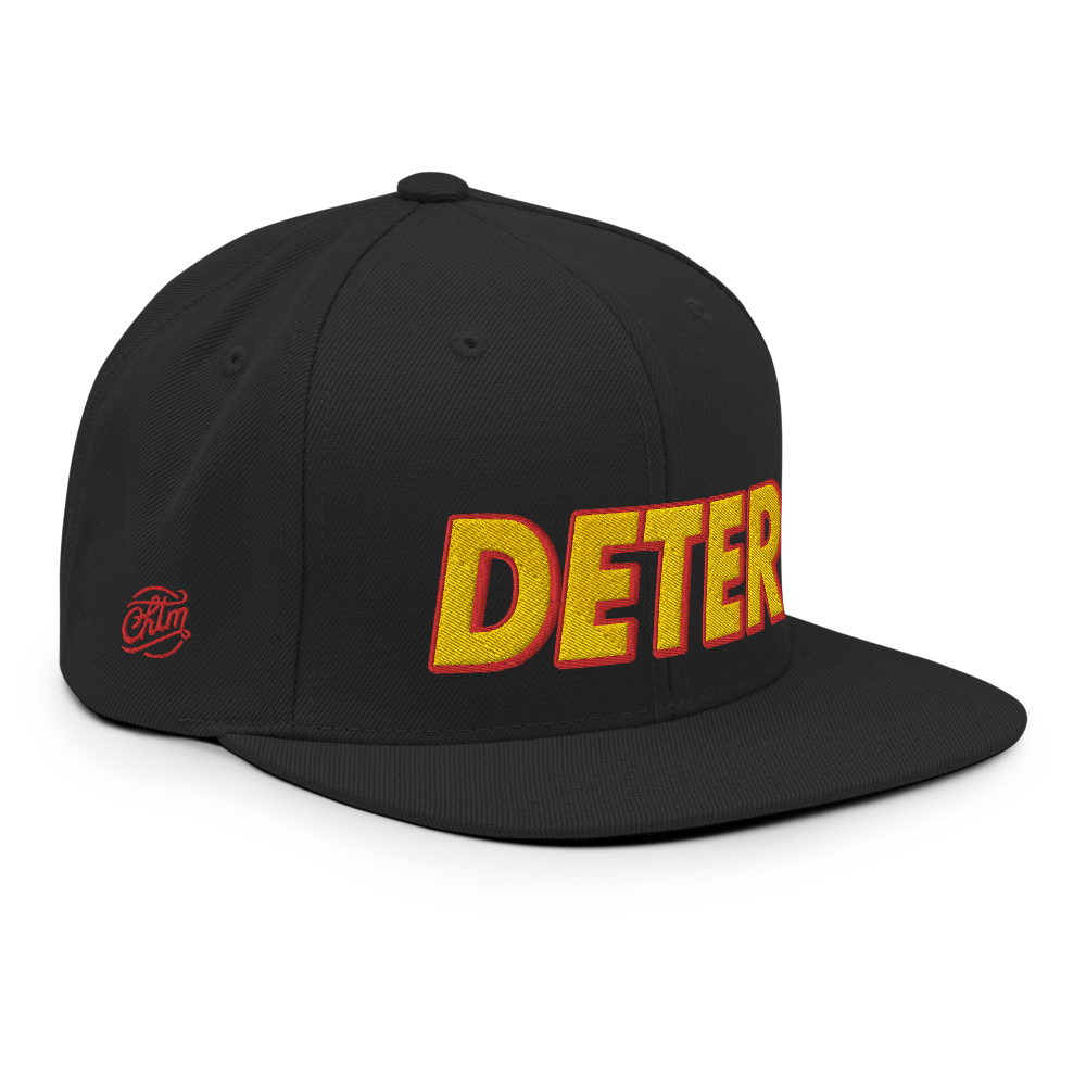 Casquette Snapback - DETER (3 couleurs)