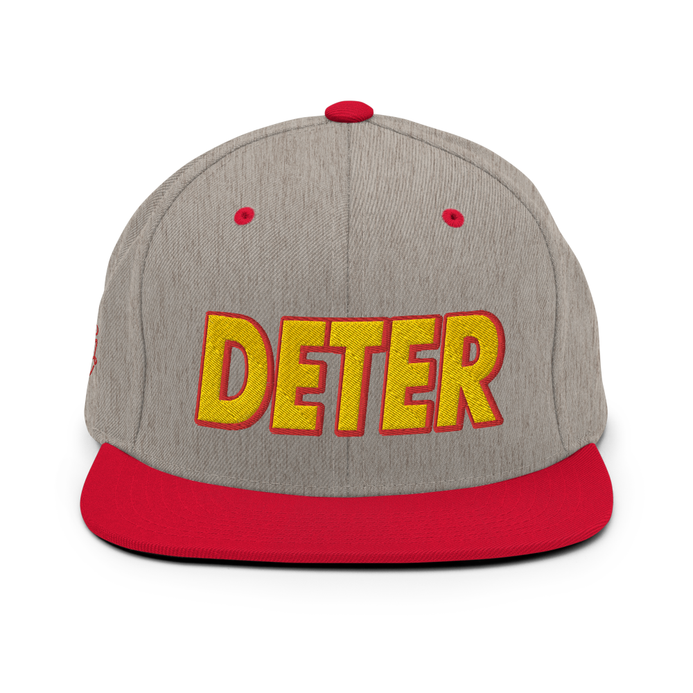Casquette Snapback - DETER (3 couleurs)